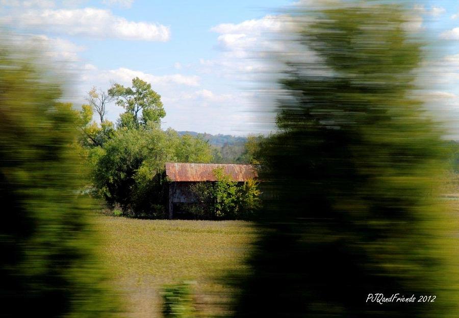 River Barn #1 Photograph by PJQandFriends Photography