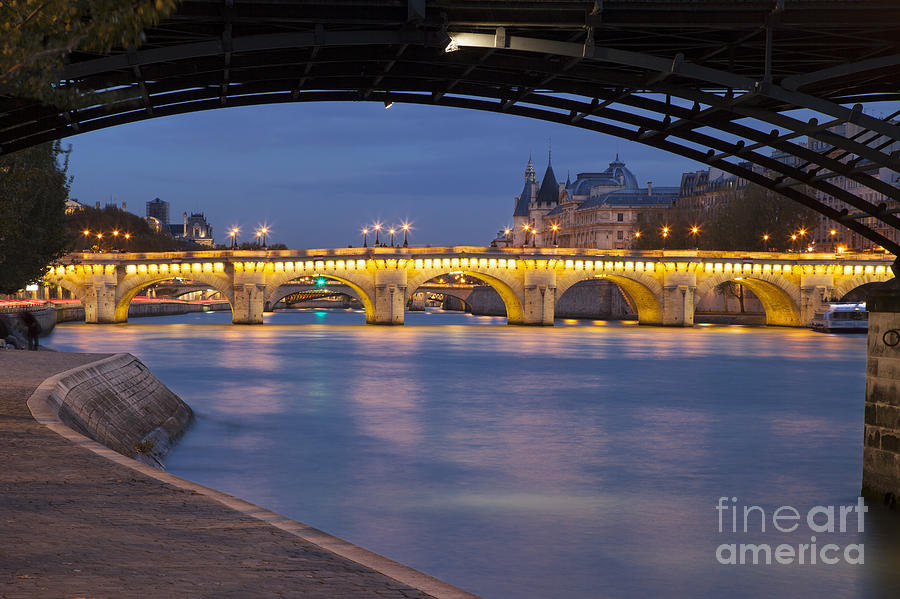 River Seine - Paris #1 Photograph by Brian Jannsen