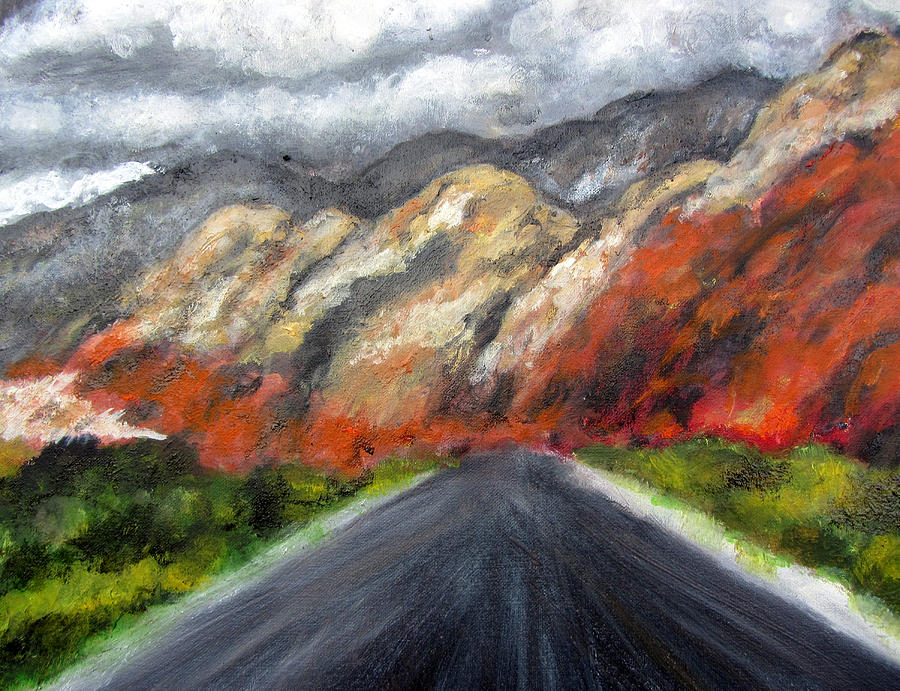 Road to Redrock #1 Painting by Lucille  Valentino
