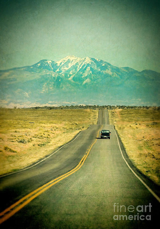 Road to the Mountains #1 Photograph by Jill Battaglia