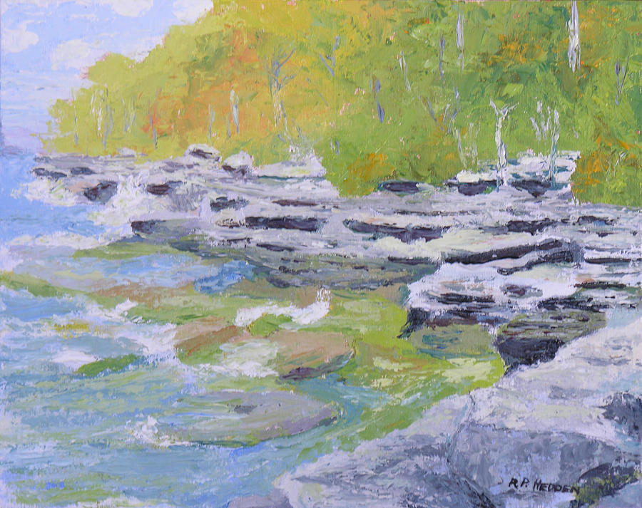 Robert G Wehle State Park #1 Painting by Robert P Hedden