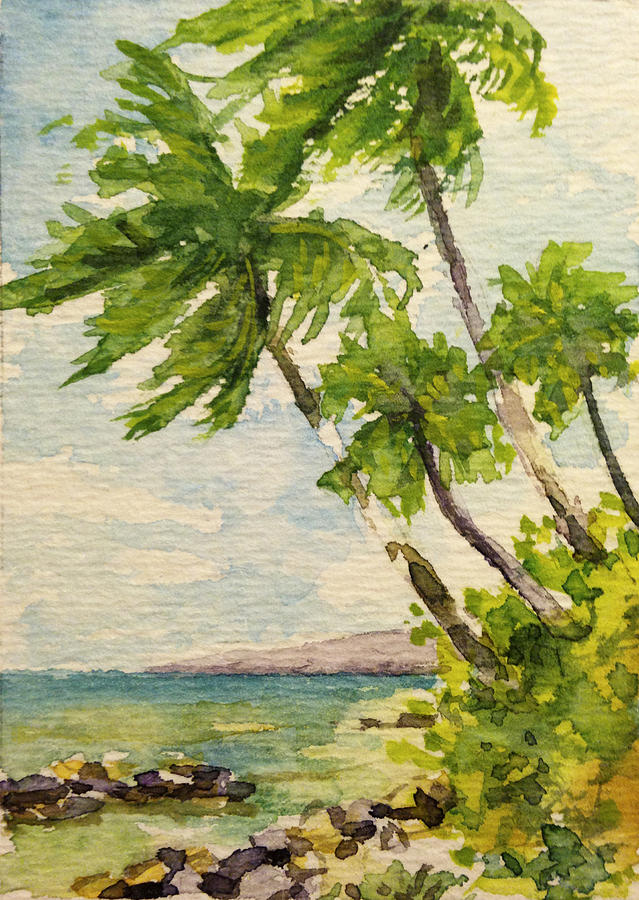 Honolulu Painting - Rocky Point #2 by Stacy Vosberg
