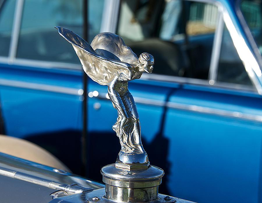Rolls Royce Hood Ornament #1 Photograph by Dave Koontz