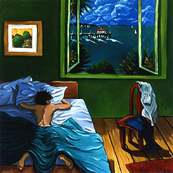 Room With A View #1 Painting by Lance Headlee