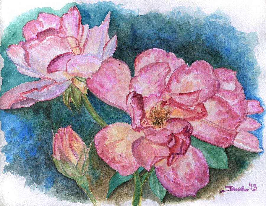 Rose Painting - Rose #1 by Jana Goode