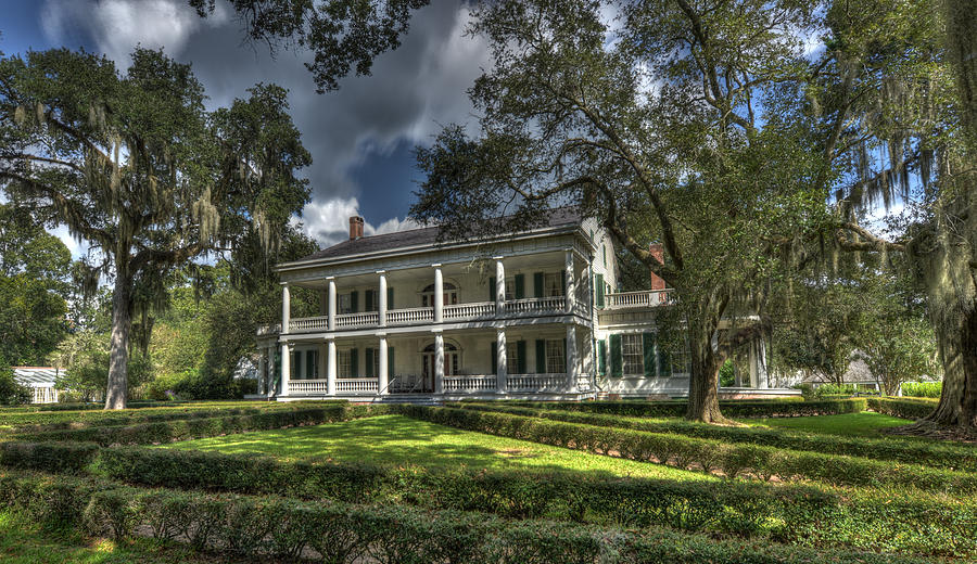 Rosedown Plantation Home Photograph by Photo Advocate - Fine Art America