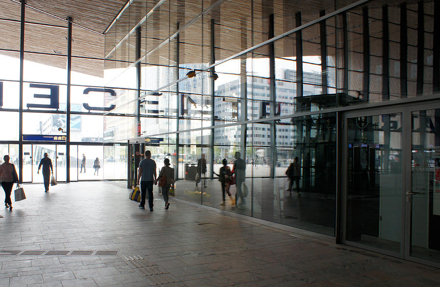 Rotterdam Central Station #2 Photograph by Jolly Van der Velden