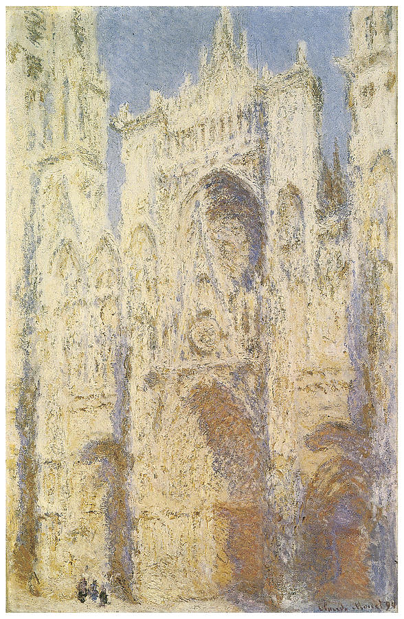 Rouen Cathedral #1 Painting by Claude Monet - Fine Art America