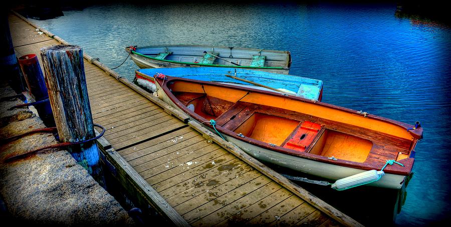 Row boats #2 Photograph by Craig Incardone