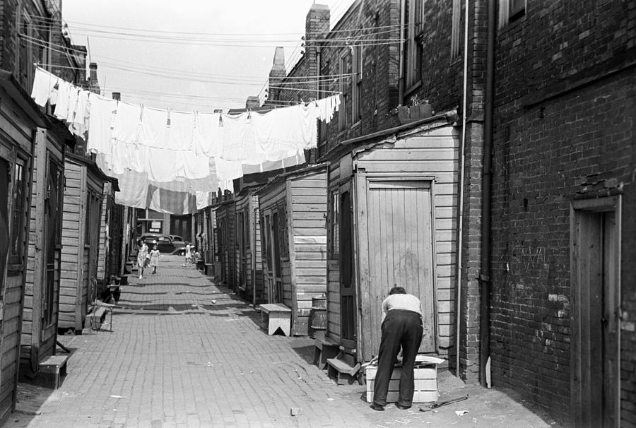 Row House, 1938 Photograph by Granger - Pixels