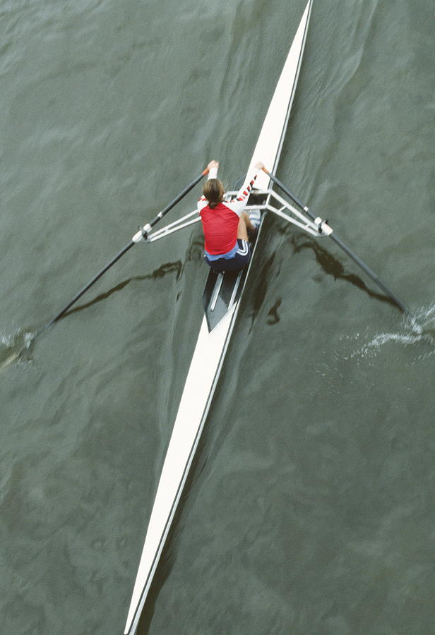 Rower #1 Photograph by Matthew Munro/science Photo Library