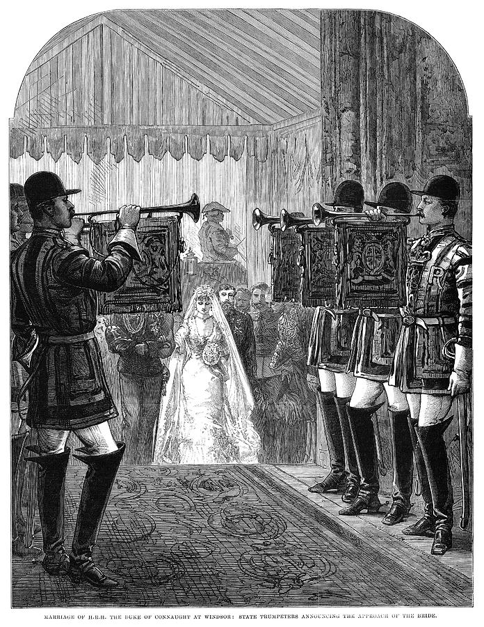 Royal Wedding, 1879 #1 Painting by Granger