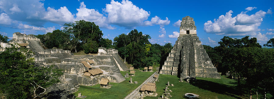 Ruins Of An Old Temple, Tikal, Guatemala #1 Photograph by Panoramic Images