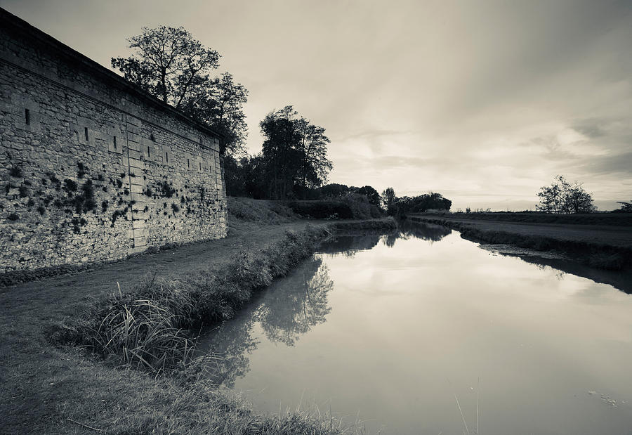 Architecture Photograph - Ruins Of River Fort Designed By Vauban #1 by Panoramic Images