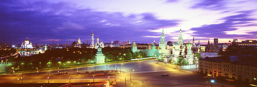 Moscow Photograph - Russia, Moscow, Red Square #1 by Panoramic Images
