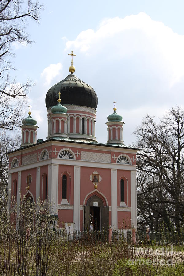 Tree Photograph - Russian Church by Christiane Schulze Art And Photography