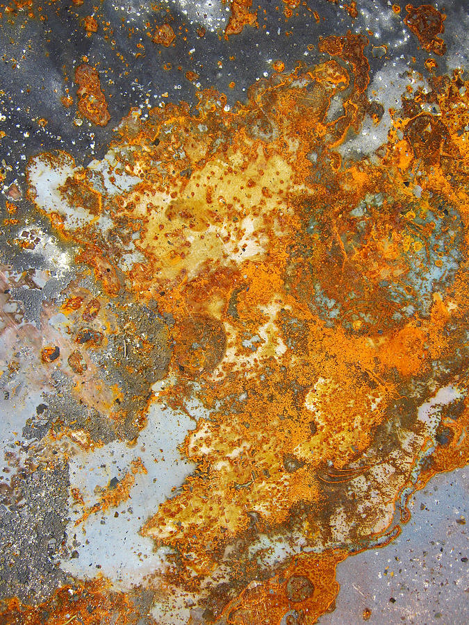 Abstract Photograph - Rust never sleeps #1 by Les Cunliffe