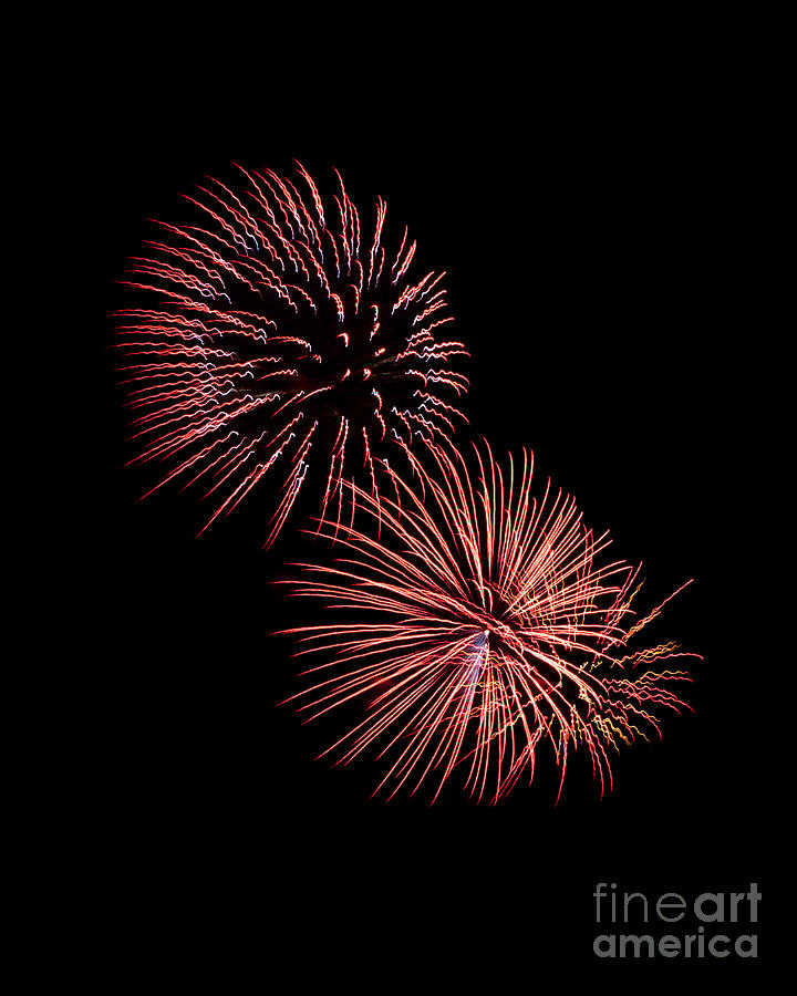 RVR Fireworks 2013 #1 Photograph by Mark Dodd