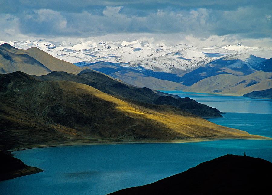 Sacred Tibetan Lake Photograph by Dennis Cox
