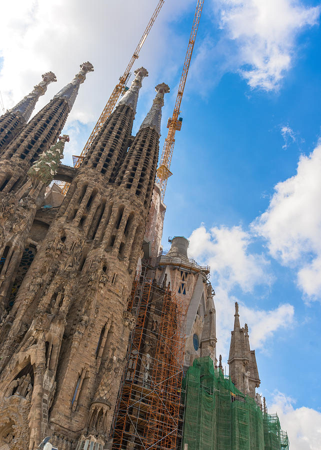 Sagrada Familia  Barcelona  #1 Photograph by Marek Poplawski