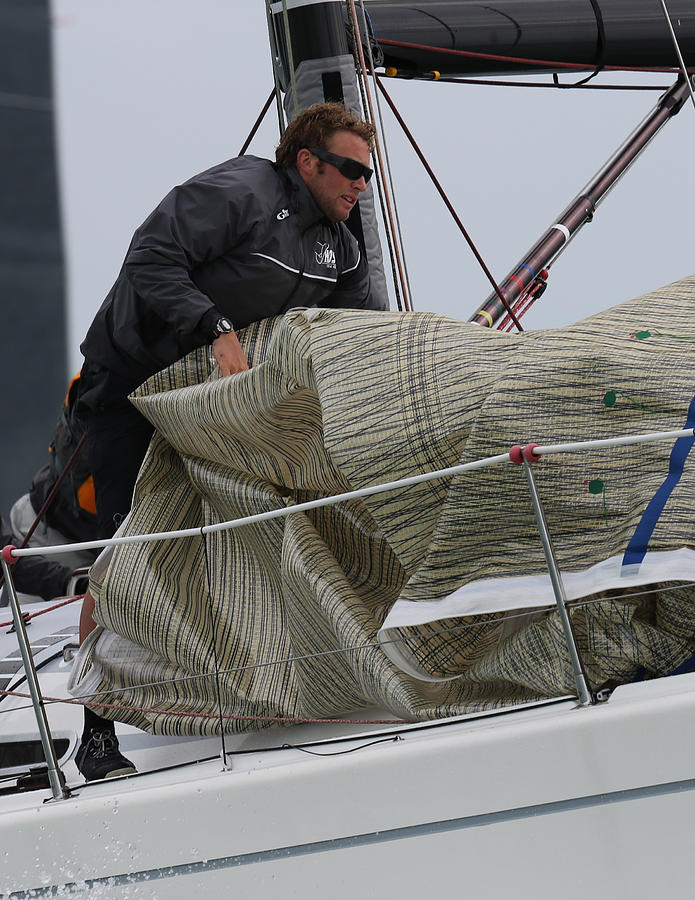 Sailing Crew Work Photograph by Steven Lapkin Fine Art America