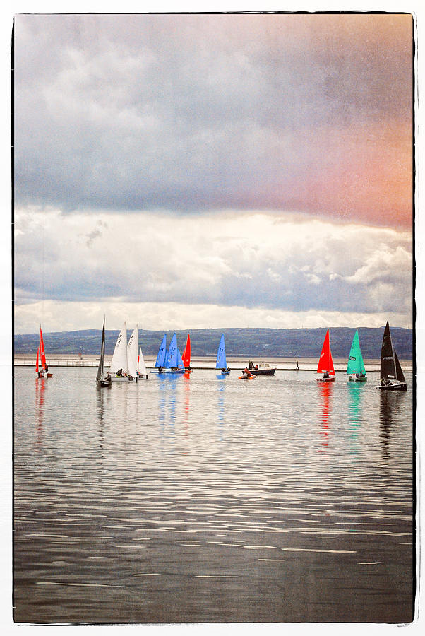 Sailing on Marine Lake a Reflection #1 Photograph by Spikey Mouse Photography