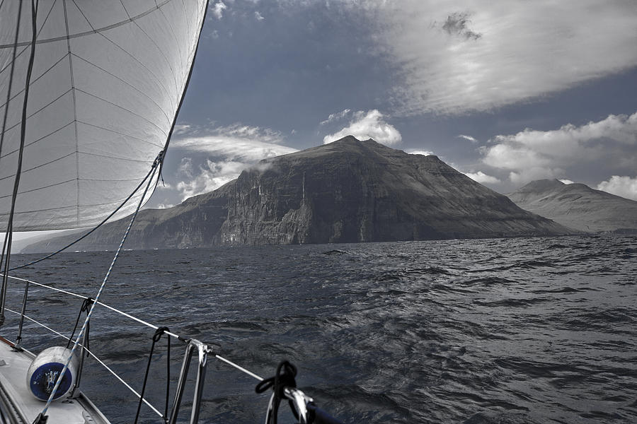 Sailing The West Side Of Streymoy Photograph by Sindre Ellingsen