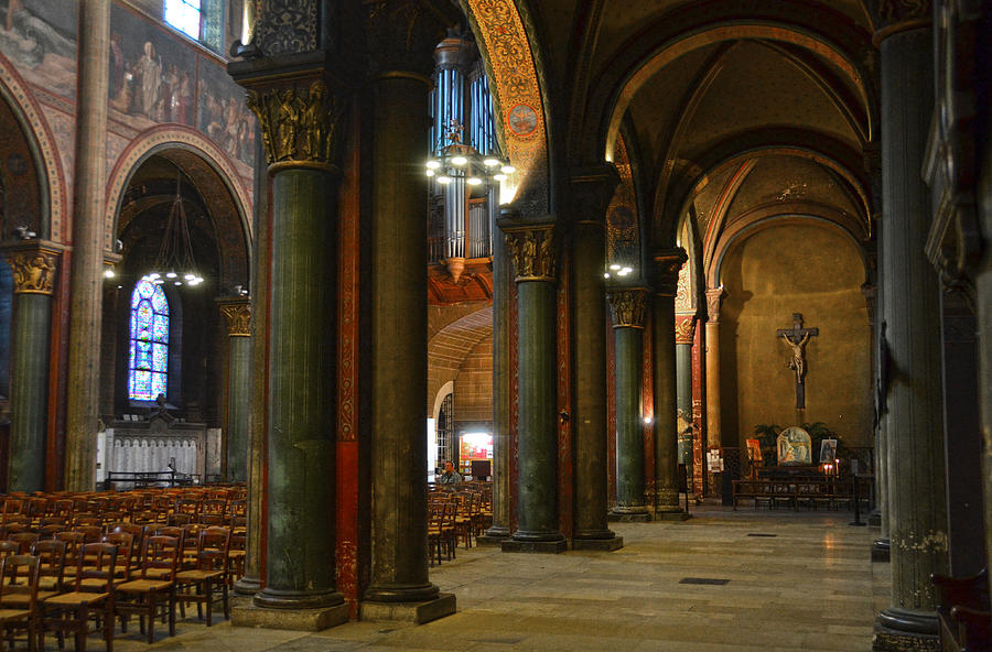 Romanesque Photograph - Saint Germain des Pres - Paris #1 by RicardMN Photography