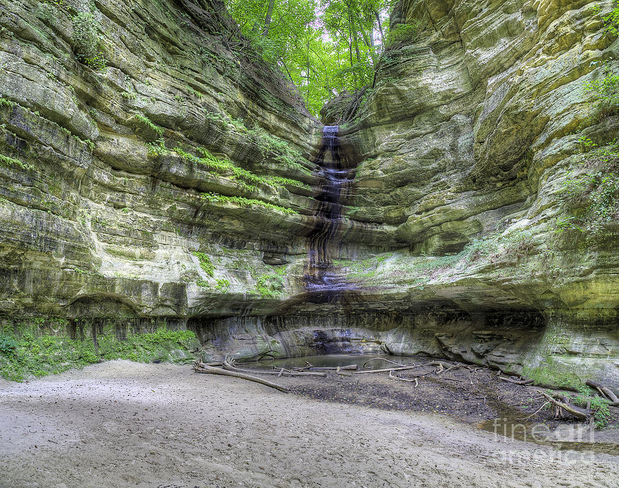 St. Louis Photograph - Saint Louis Canyon at Starved Rock #1 by Twenty Two North Photography