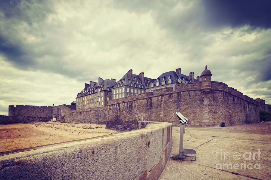 Saint-Malo Brittany France #1 Photograph by Colin and Linda McKie
