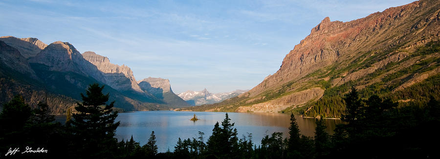 Saint Mary Lake and Wild Goose Island #2 Photograph by Jeff Goulden