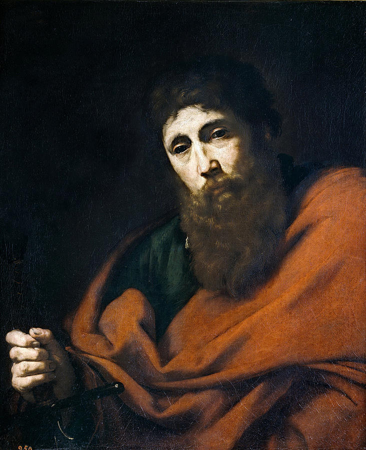 Saint Paul #4 Painting by Jusepe de Ribera
