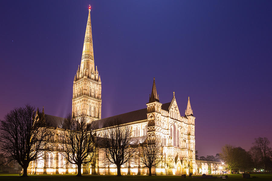 Salisbury Cathedral Photograph by Ian Middleton