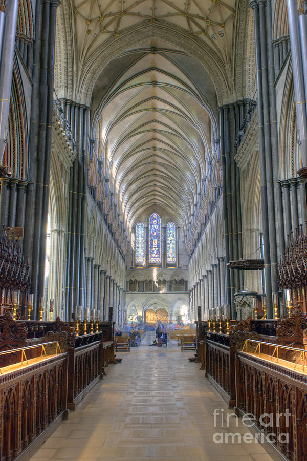 Salisbury Cathedral #1 Photograph by Juli Scalzi