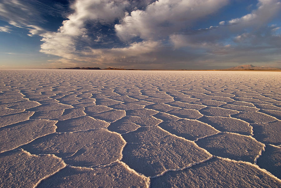 Salt Flat Landscape #1 Photograph by John Elk