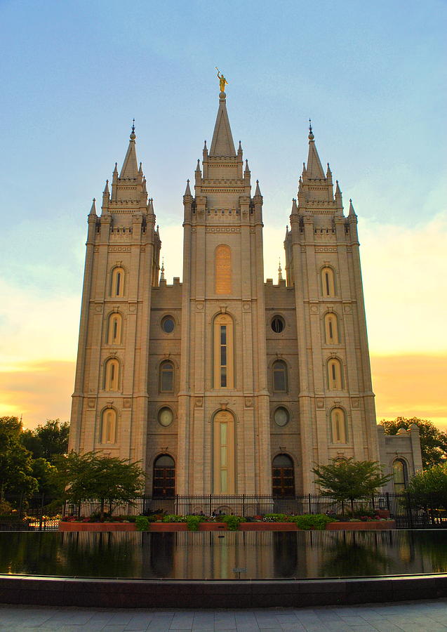 Salt Lake City LDS Temple #1 Photograph by Nathan Abbott