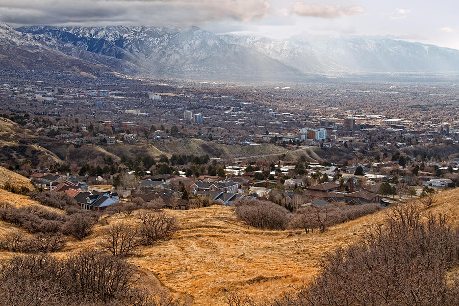 Salt Lake Valley #1 Photograph by Douglas Pulsipher