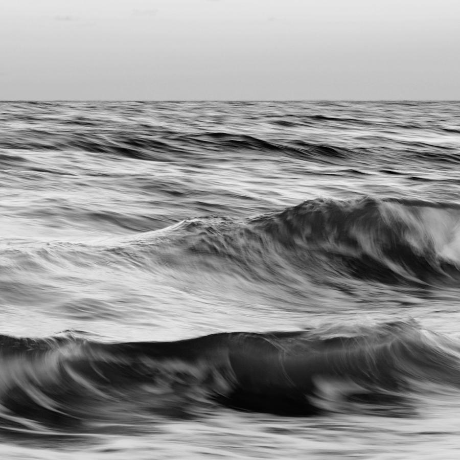 Black And White Photograph - Salt Life Square 2 #2 by Laura Fasulo