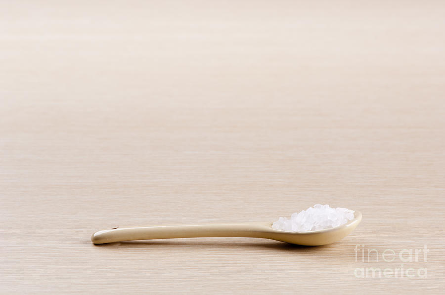 Spoon Still Life Photograph - Salt #1 by THP Creative