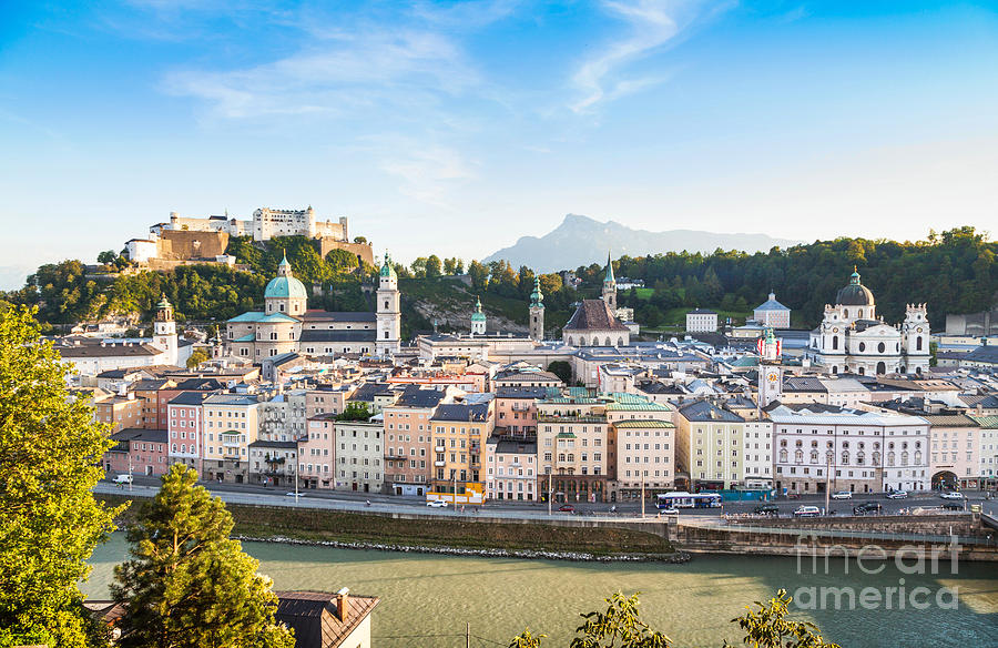 Salzburg panorama Photograph by JR Photography