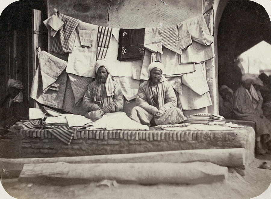 Samarkand Vendor, C1870 #1 Photograph by Granger Samarkand Vendor, C1870 #1 Photograph by Granger