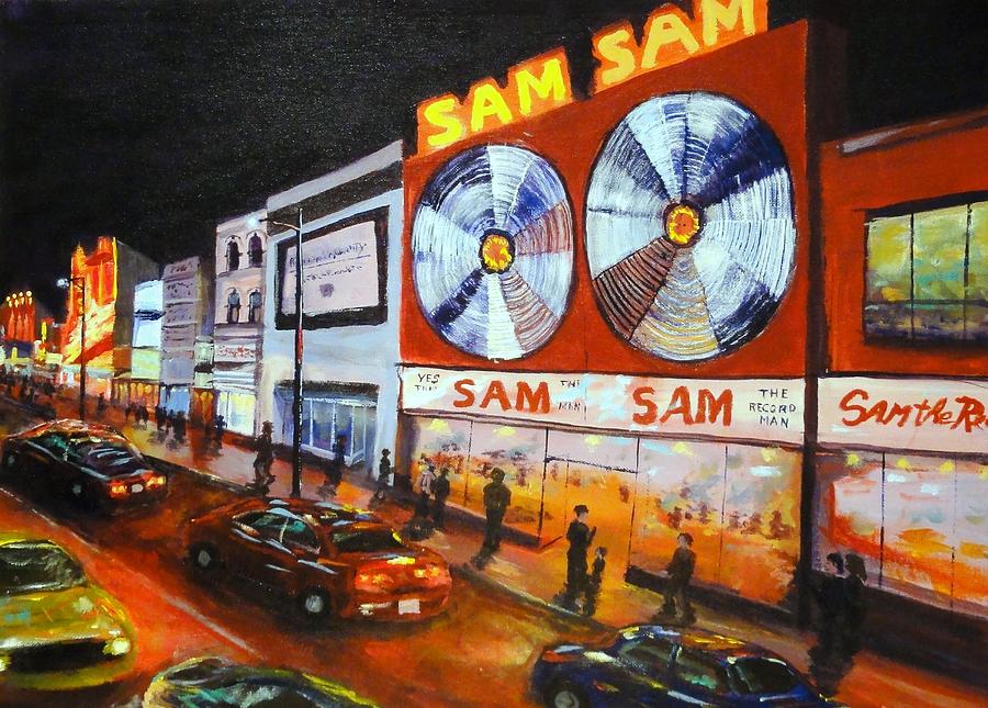 Sams Last Stand #1 Painting by Brent Arlitt