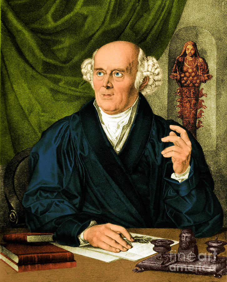Samuel Hahnemann, Physician, Father #1 Photograph by Science Source