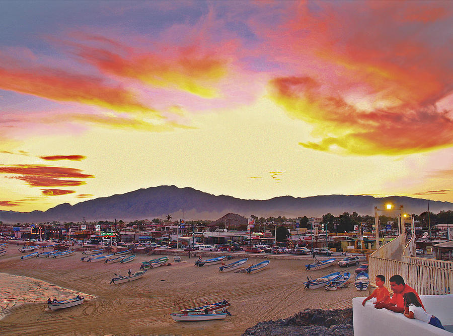 San Felipe Sunset 06 #1 Photograph by JustJeffAz Photography