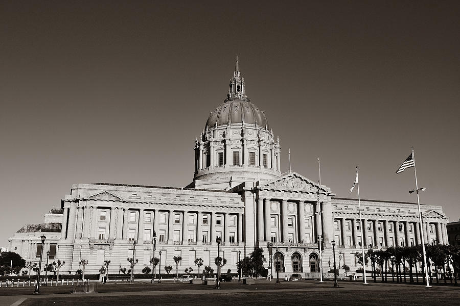San Francisco city hall #1 Photograph by Songquan Deng