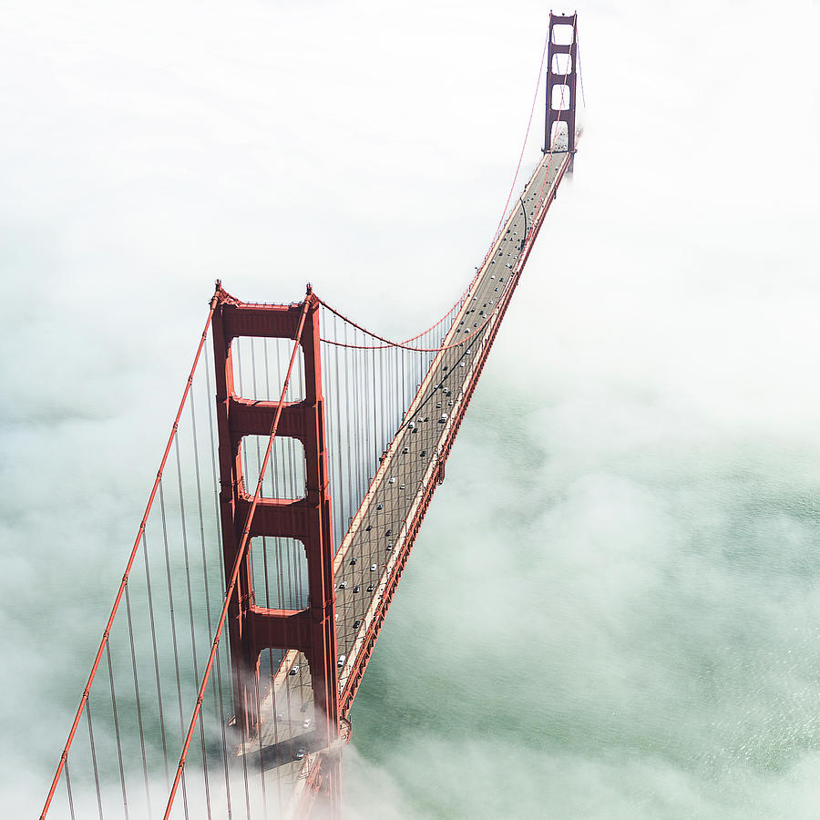 San Francisco Golden Gate Bridge #1 Photograph by Franckreporter