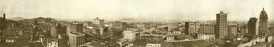 San Francisco Panorama #1 Photograph by Underwood Archives