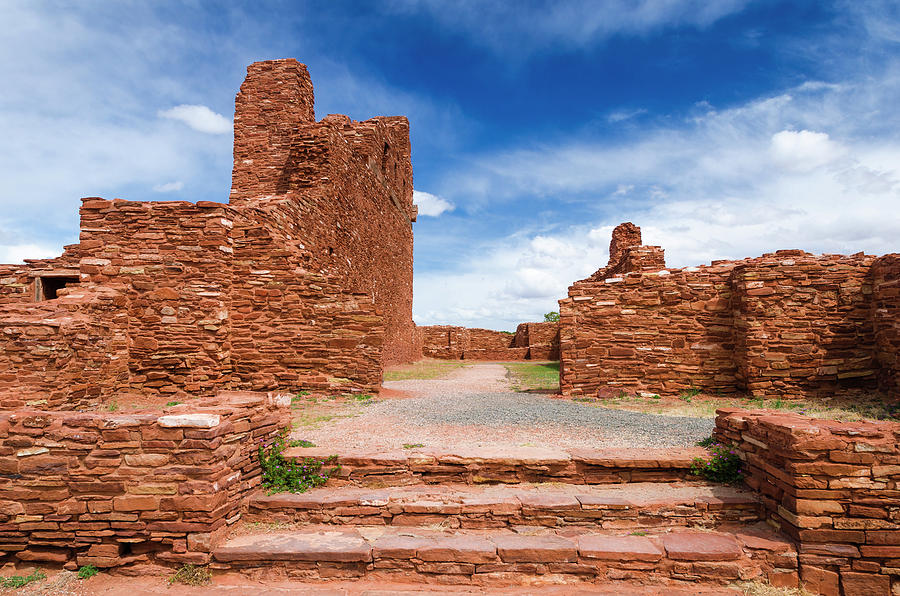 San Gregorio Church At Abo Ruins #1 Photograph by Russ Bishop - Fine ...