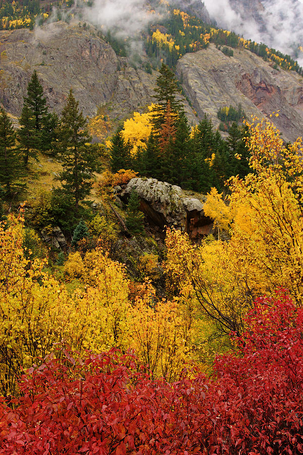 San Juan Mountains in Autumn No.2 #1 Photograph by Daniel Woodrum