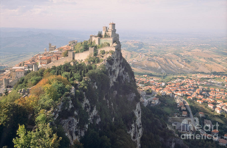 Architecture Photograph - San Marino #1 by Lionel F Stevenson
